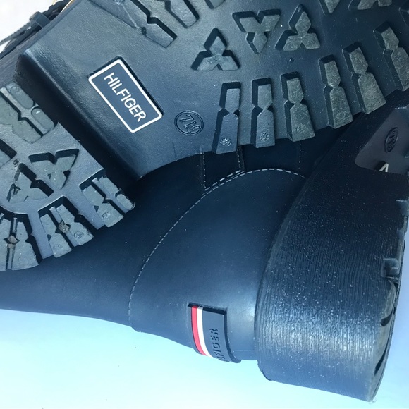📌Tommy Hilfiger Sz 7 Rainboots | Mid-Calf | Blue - Picture 2 of 10
